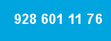 928 601 11 76